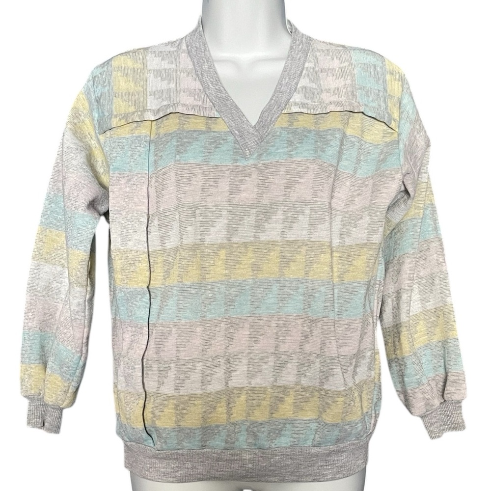 Whispers of California vintage 80s v-neck